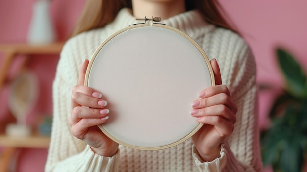 kurz vyšívania - účastníčka